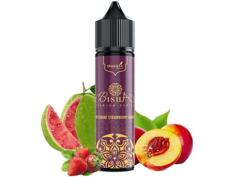 OMERTA Shake And Vape BISHA NECTARINE STRAWBERRY GUAVA 20/60ml (,   )