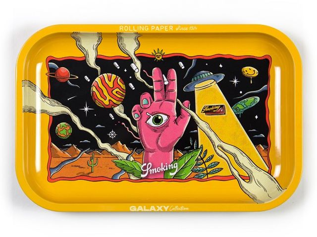 13931 -   SMOKING EARTH 01 GALAXY LARGE Rolling Tray