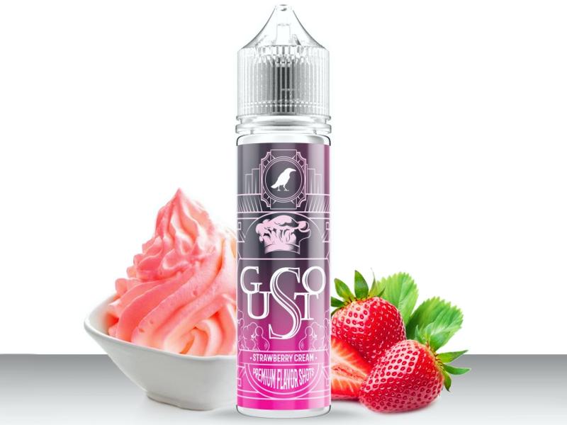 13950 - OMERTA Shake And Vape GUSTO STRAWBERRY CREAM 20/60ml ( )