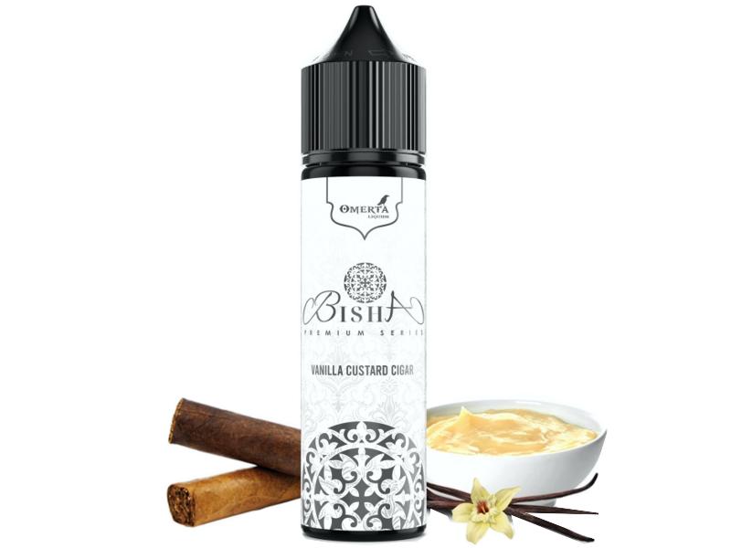 OMERTA Shake And Vape BISHA VANILLA CUSTARD CIGAR 20/60ml (  )