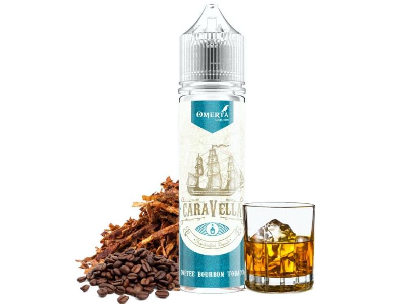 OMERTA Shake And Vape CARAVELLA COFFEE BOURBON TOBACCO 20/60ml (     bourbon)