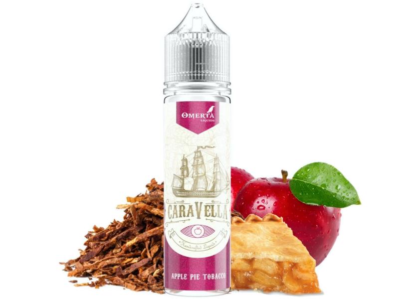 13972 - OMERTA Shake And Vape CARAVELLA APPLE PIE TOBACCO 60ml (  )