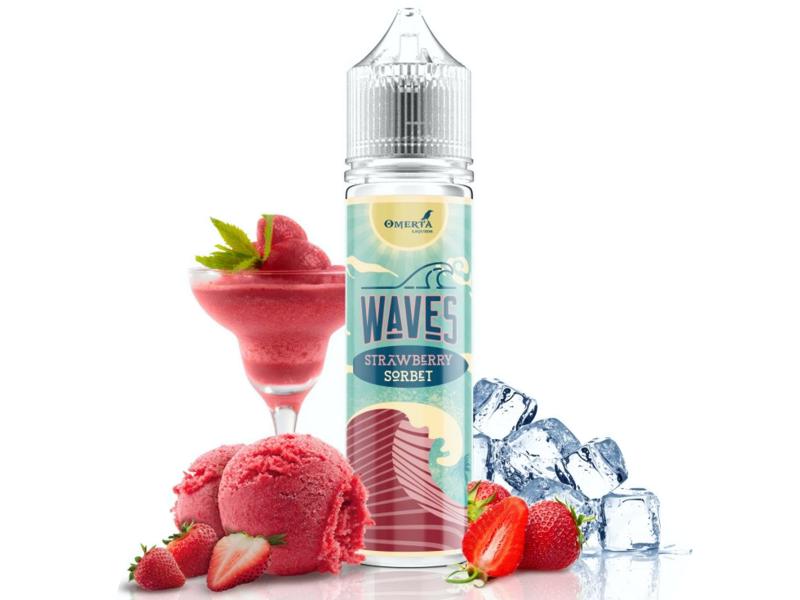 13983 - OMERTA Shake And Vape WAVES STRAWBERRY SORBET 60ml ( )