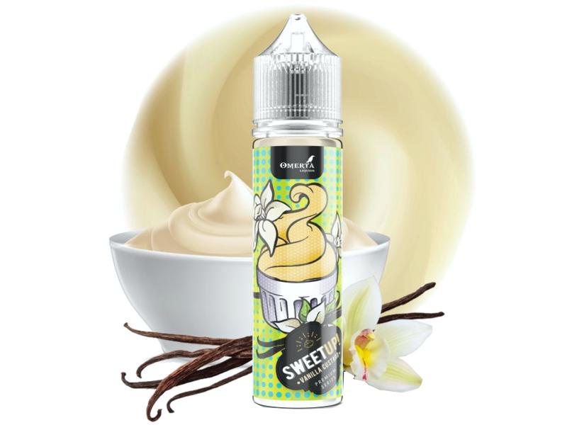 14022 - OMERTA Shake And Vape SWEET UP VANILLA CUSTARD 60ml ()