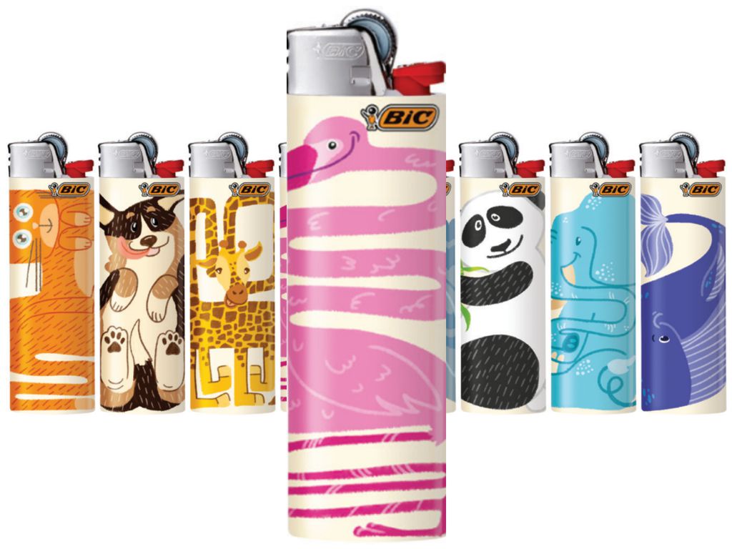  Bic Maxi FULL ANIMALS J26  slv (8 )