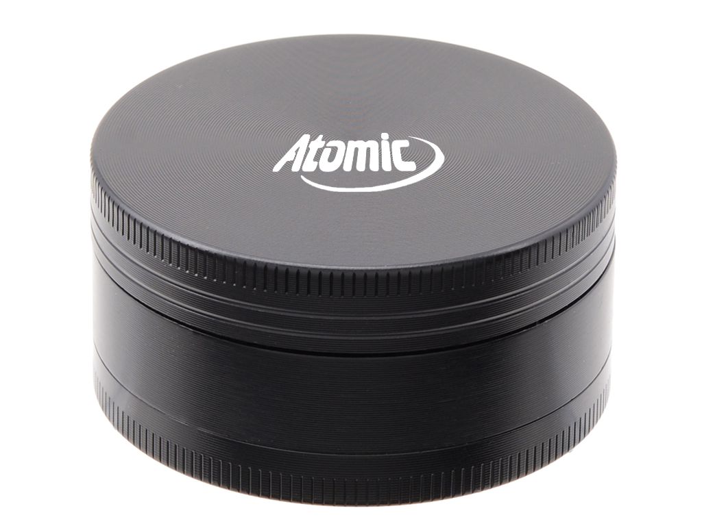 ATOMIC Metal Grinder 50mm ALL BLACK 3 Parts 0212525