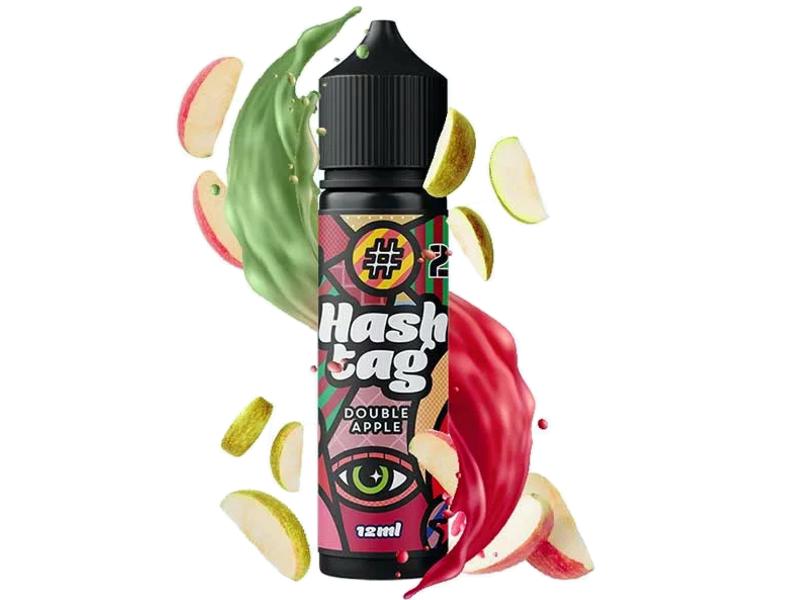 14155 - HASHTAG FLAVORSHOTS DOUBLE APPLE 22 Shake and Vape 12/60ML (   )