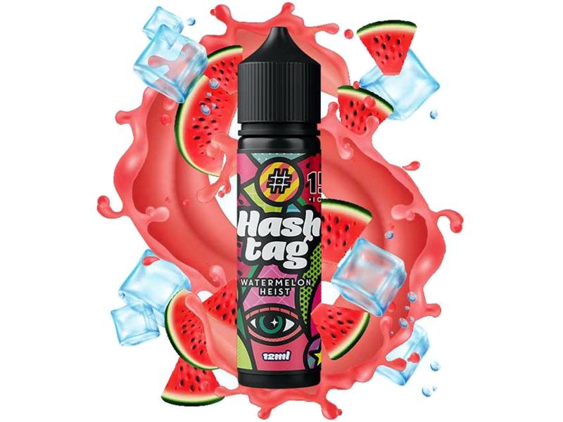 14158 - HASHTAG FLAVORSHOTS WATERMELON HEIST 15 Shake and Vape 12/60ML (  )