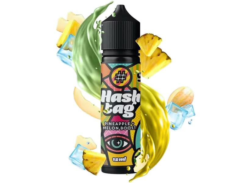 14160 - HASHTAG FLAVORSHOTS PINEAPPLE AND MELON BOOST 09 Shake and Vape 12/60ML (    )