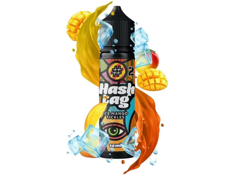 14162 - HASHTAG FLAVORSHOTS MANGO TICKLES ICE 25 Shake and Vape 12/60ML (  )