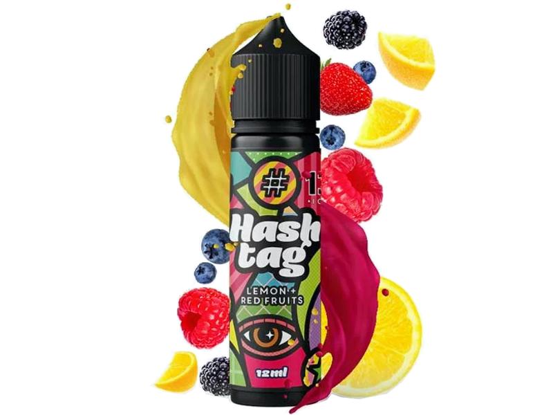 14164 - HASHTAG FLAVORSHOTS LEMON RED FRUITS ICE 13 Shake and Vape 12/60ML (     )