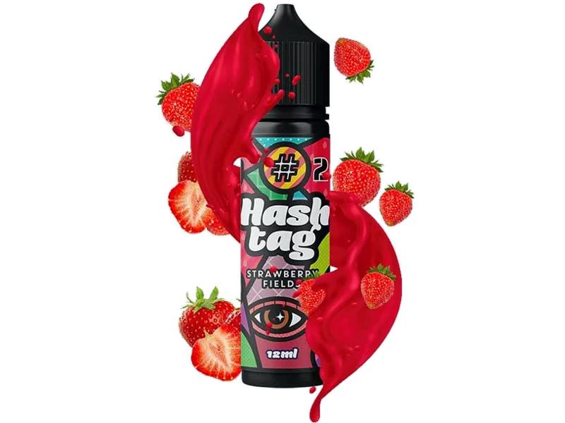 14166 - HASHTAG FLAVORSHOTS STRAWBERRY FIELDS 26 Shake and Vape 12/60ML ()