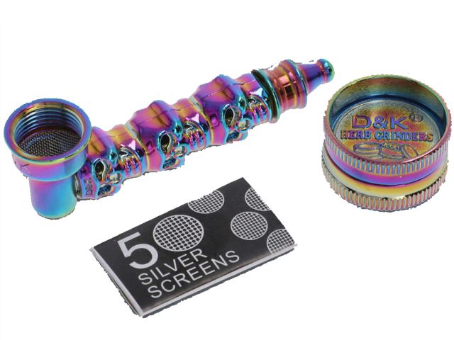   HEMP 8cm   & Grinder Metal D&K 667-0250  Blister