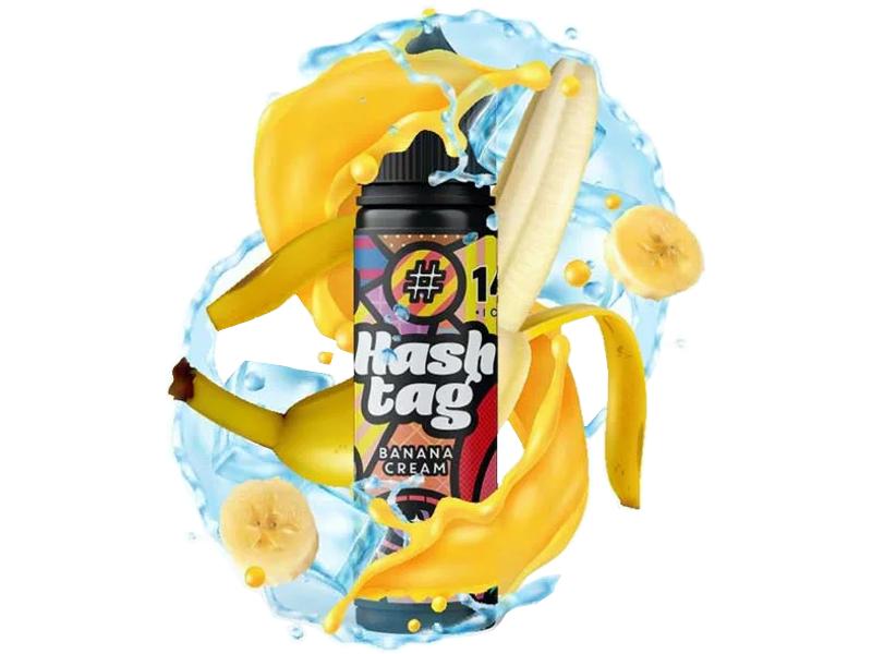 14186 - HASHTAG FLAVORSHOTS BANANA CREAM ICE 14 Shake and Vape 12/60ML (    )