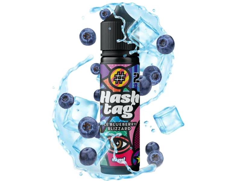 14188 - HASHTAG FLAVORSHOTS BLUEBERRY BLIZZARD ICE 21 Shake and Vape 12/60ML (  )