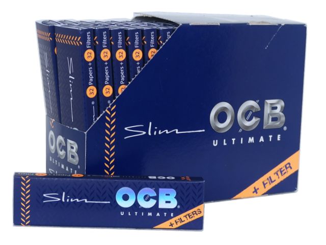   32   OCB ULTIMATE SLIM King Size + TIPS  