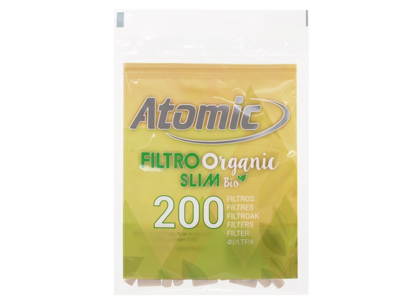 Atomic FILTRO ORGANIC SLIM BIO 6mm 200   0163002