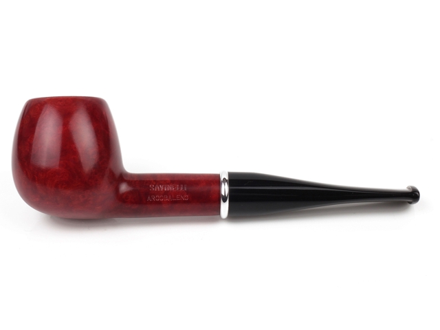 4019 - SAVINELLI ARCOBALENO LISCIA ROSSA RED MODEL 207 SMOOTH   