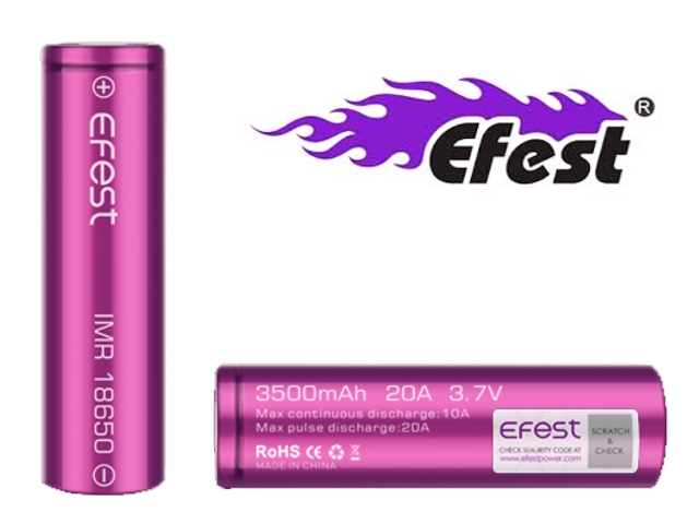 4101 - Efest IMR 18650 3000mAh 35A (   scratch and check)