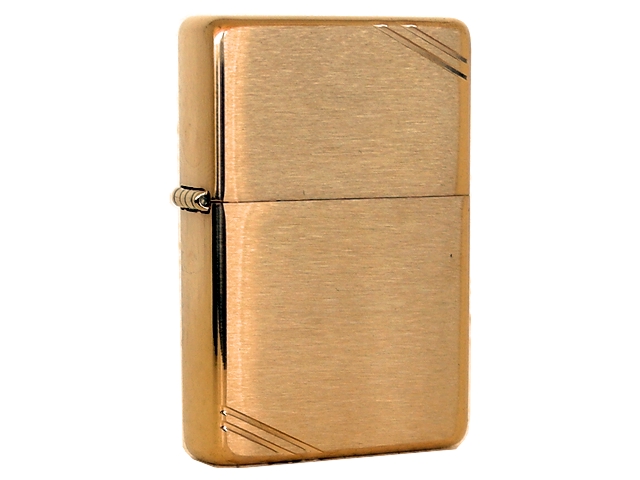 4184 -  ZIPPO 240 VINTAGE BR FINE BRSS