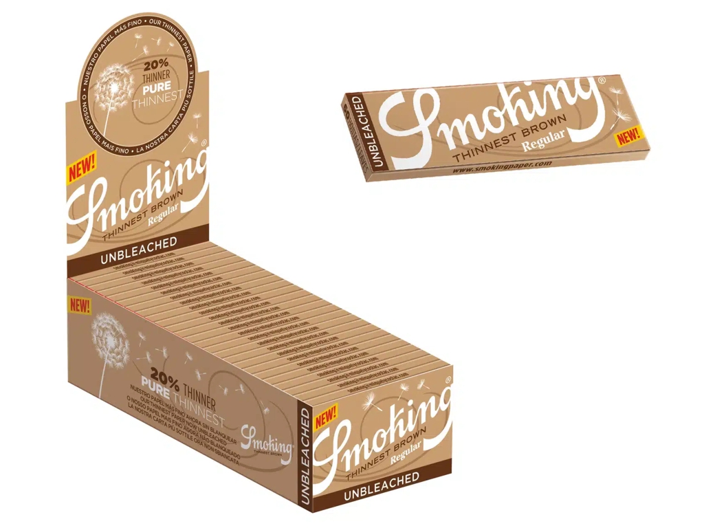 Smoking Thinnest Brown Regular Unbleached 60 (12/2)   (  50)