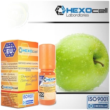4364 - Άρωμα Hexocell GREEN APPLE 10ml (πράσινο μήλο)