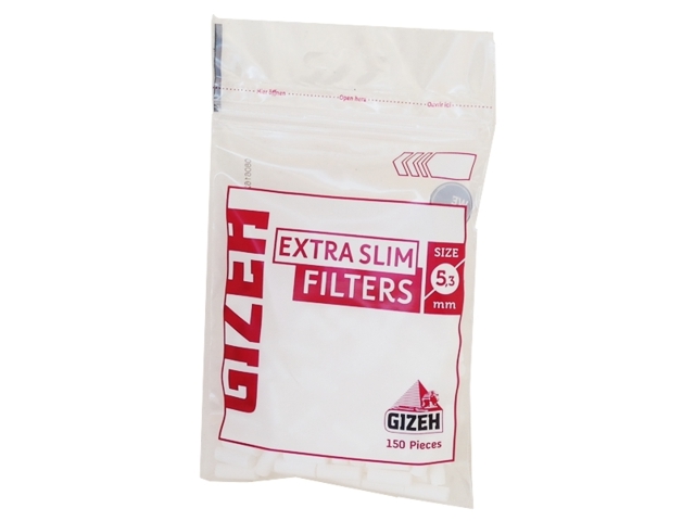 4419 -   Gizeh extra Slim Filters 5mm Bag 150