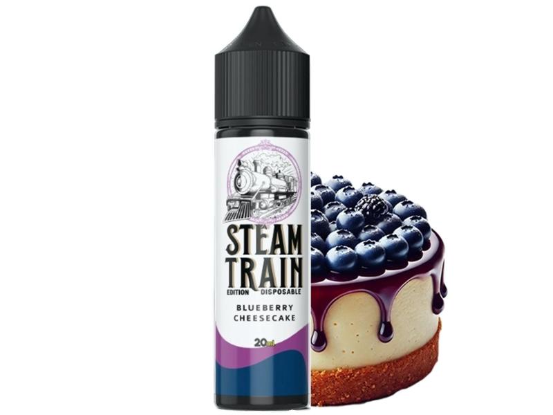 14735 - STEAMTRAIN DISPOSABLE EDITION Flavour Shot BLUEBERRY CHEESECAKE 20ml / 60ml (  )