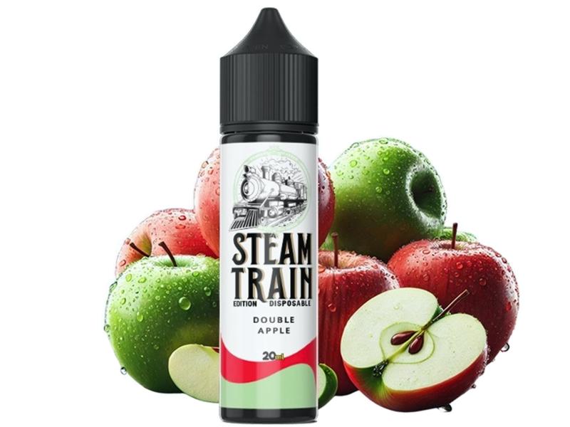 14737 - STEAMTRAIN DISPOSABLE EDITION Flavour Shot DOUBLE APPLE 20ml / 60ml (   )