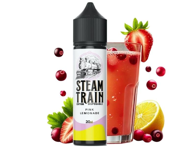 14739 - STEAMTRAIN DISPOSABLE EDITION Flavour Shot PINK LEMONADE 20ml / 60ml (  )