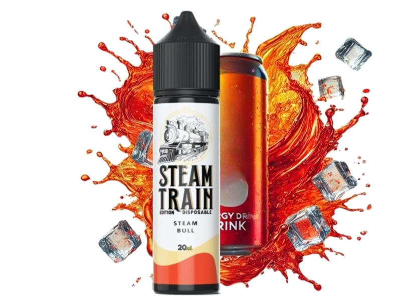 14741 - STEAMTRAIN DISPOSABLE EDITION Flavour Shot STEAM BULL 20ml / 60ml ( )
