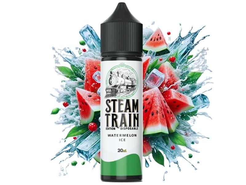 14747 - STEAMTRAIN DISPOSABLE EDITION Flavour Shot WATERMELON ICE 20ml / 60ml (  )