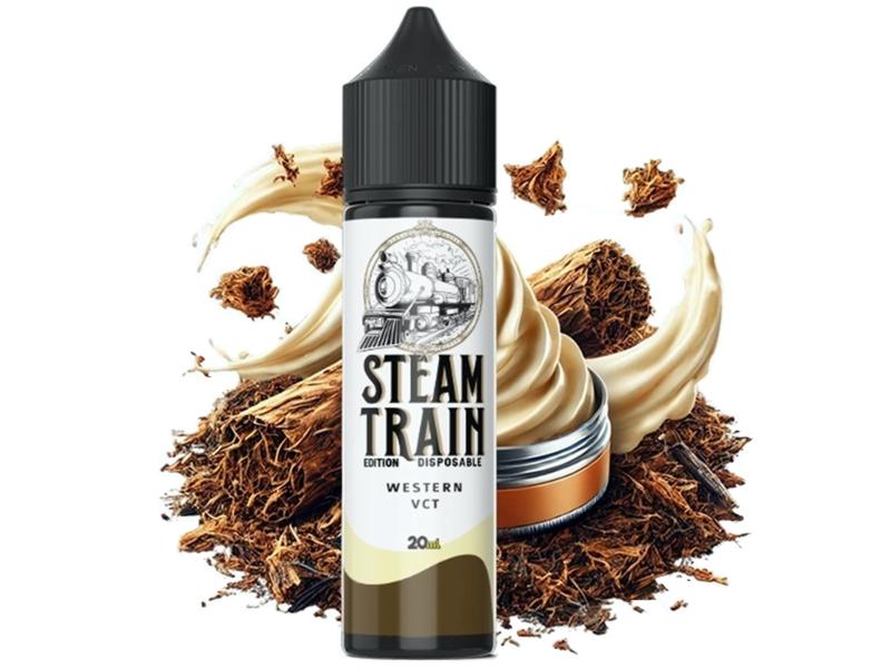 14748 - STEAMTRAIN DISPOSABLE EDITION Flavour Shot WESTERN VCT 20ml / 60ml (  )