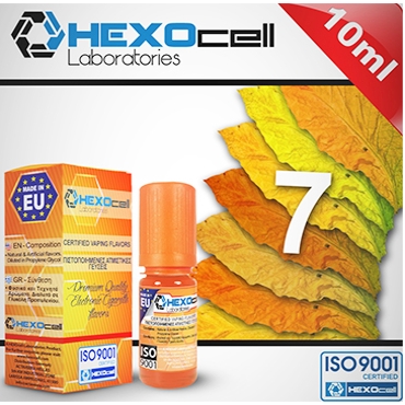 Άρωμα Hexocell 7 FOGLIE 10ml (ήπιο καπνικό)