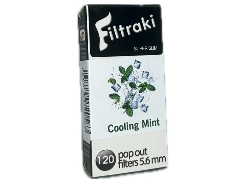 14790 - filtraki super slim COOLING MINT 5,6mm maxi  120    