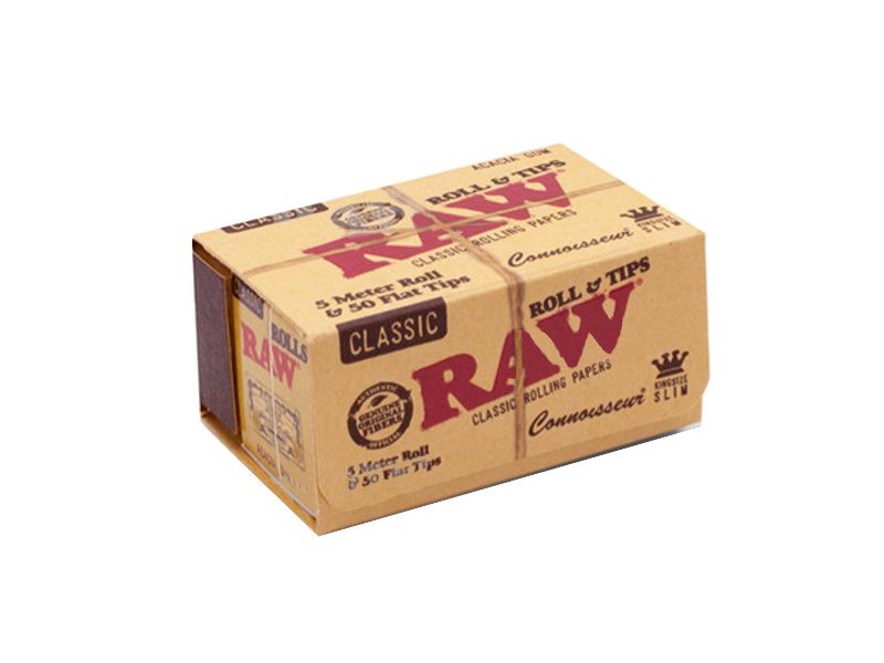 RAW CONNOISSEUR   King Size SLIM 5m    - 1 