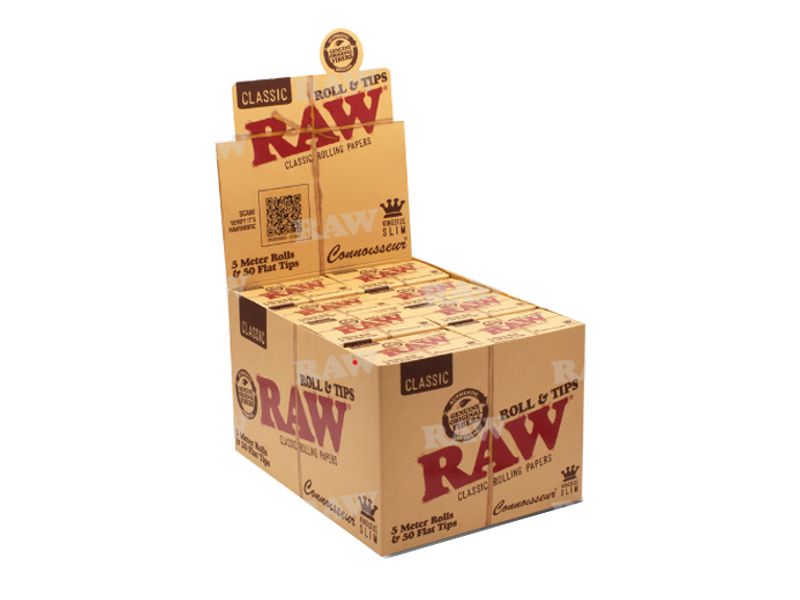   24 RAW CONNOISSEUR   King Size SLIM 5m   