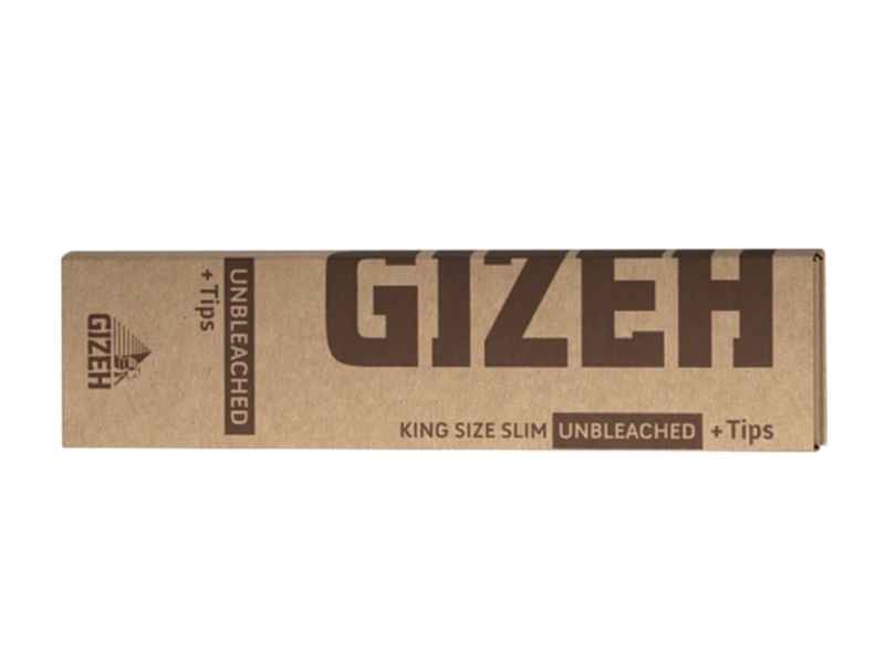 14829 -   Gizeh UNBLEACHED MAGNET King Size SLIM + TIPS