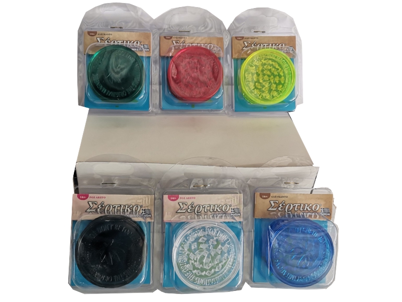 14870 -   GR-14 PERFECT PLASTIC GRINDER 60mm (3 parts) +    -   12 