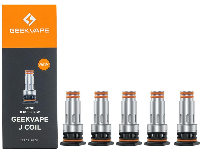 GeekVape J MESH 0.6ohm COILS (5 )