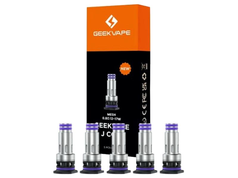 14886 - GeekVape J MESH 0.8ohm COILS (5 )