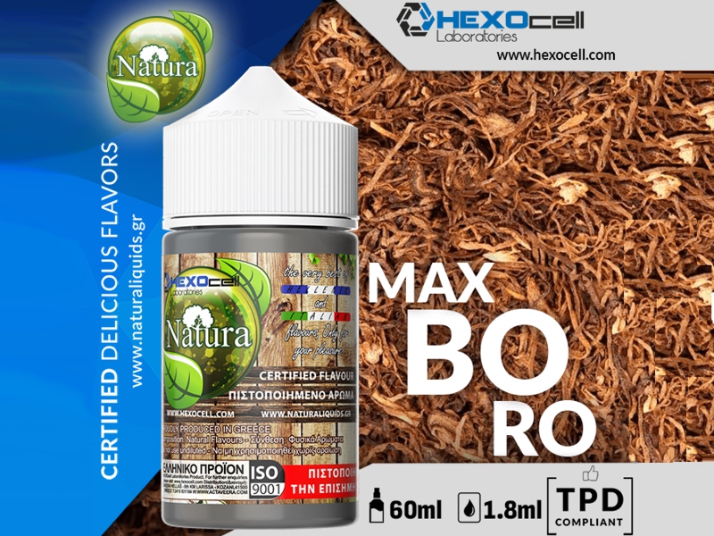 NATURA HYPERMIX ULTRA MAXBORO 1,8 / 60ML (Καπνός και νότες μελιού) NATURA HYPERMIX ULTRA MAXBORO 1,8 / 60ML (Καπνός και νότες μελιού)