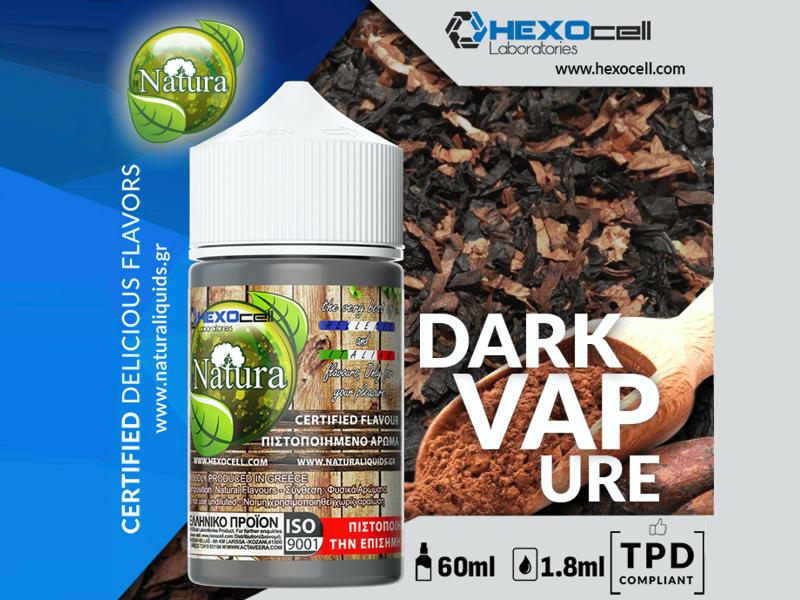 NATURA HYPERMIX ULTRA DARK VAPURE 1,8 / 60ML (Έντονο καπνικό με κακάο) NATURA HYPERMIX ULTRA DARK VAPURE 1,8 / 60ML (Έντονο καπνικό με κακάο)