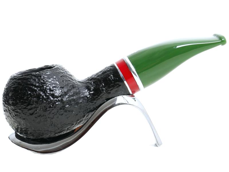 SAVINELLI ST. NICHOLAS 2025 320 RUSTIC KS GREEN P479ZNR-9 9mm πίπα καπνού SAVINELLI ST. NICHOLAS 2025 320 RUSTIC KS GREEN P479ZNR-9 9mm πίπα καπνού