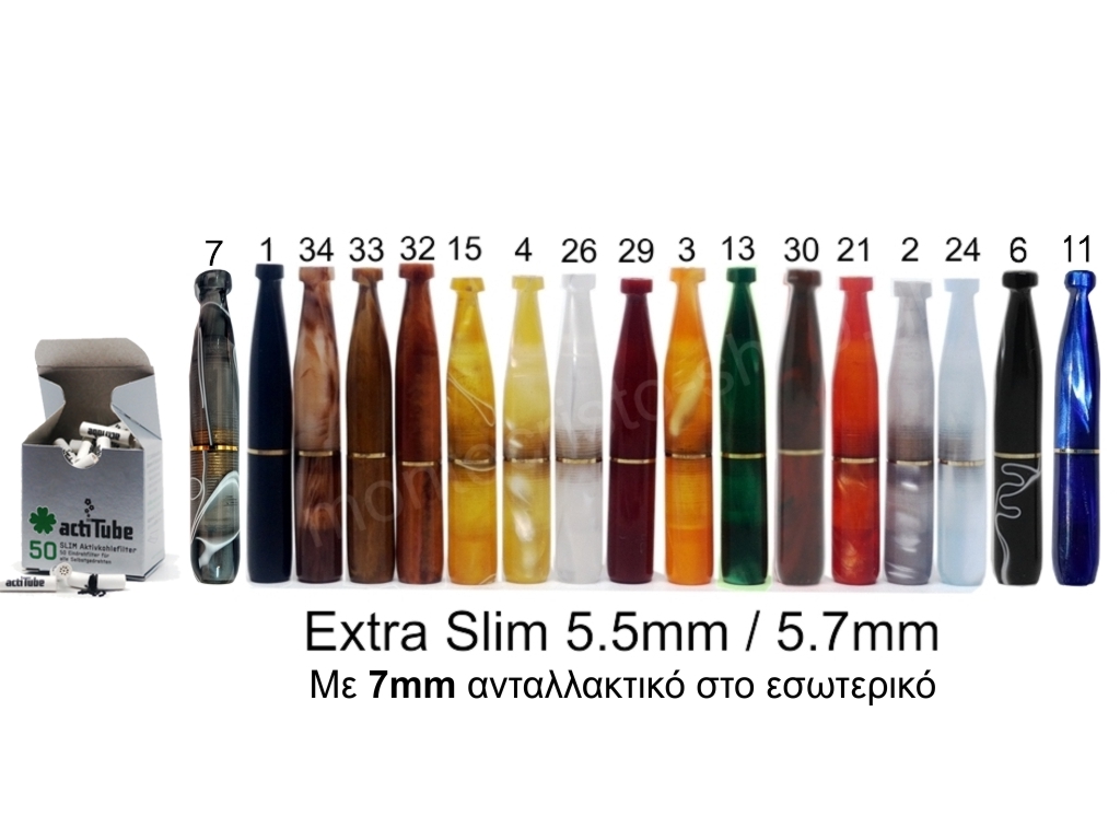 PIPEX ΑΚΡΥΛΙΚΗ ULTRA SLIM (5.7mm) ΧΡΩΜΑ ΜΕ ΑΝ/ΤΙΚΟ actiTube 7mm ΠΙΠΑ ΤΣΙΓΑΡΟΥ PIPEX ΑΚΡΥΛΙΚΗ ULTRA SLIM (5.7mm) ΧΡΩΜΑ ΜΕ ΑΝ/ΤΙΚΟ actiTube 7mm ΠΙΠΑ ΤΣΙΓΑΡΟΥ