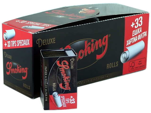   24    Smoking Deluxe + Filter Tips  4  ( )