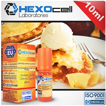 4723 - Άρωμα Hexocell FRENCH PERFECTION 10ml (μηλόπιτα και κρέμα)