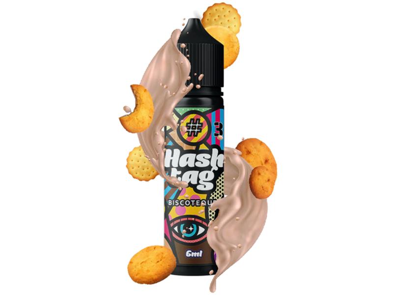 15020 - HASHTAG FLAVORSHOTS BISCOTEQUE 32 Shake and Vape 6/60ML (�������� �������� �� �����)