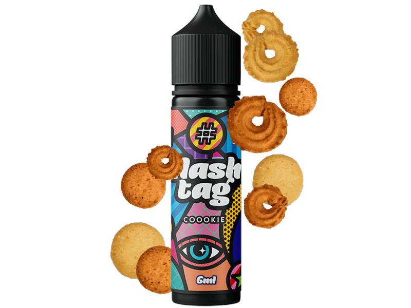 15023 - HASHTAG FLAVORSHOTS COOOKIE 18 Shake and Vape 6/60ML (��������)