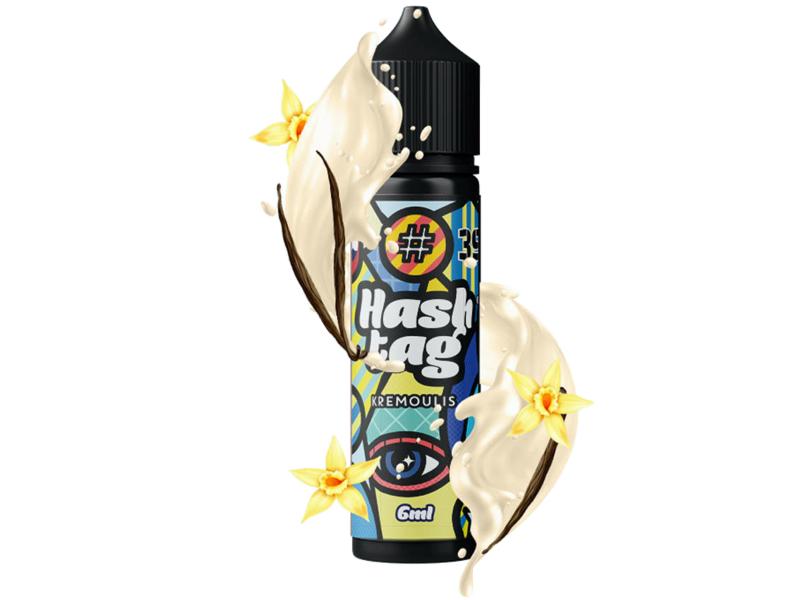 15024 - HASHTAG FLAVORSHOTS KREMOULIS 39 Shake and Vape 6/60ML (����� custard)